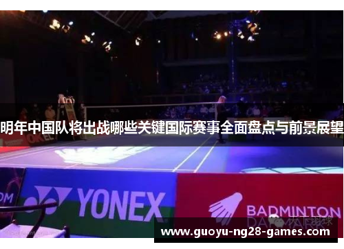 明年中国队将出战哪些关键国际赛事全面盘点与前景展望